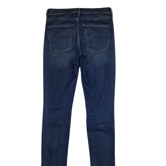 AGOLDE Sophie High Rise Skinny Jeans Cropped Blue - Picture 5 of 12